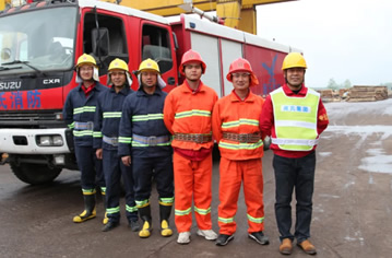 【安全】天博官网官方（中国）股份有限公司木业开展消防安全演练，筑牢消防安全“防火墙”